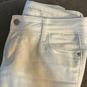 Old Navy Rockstar Women's High-rise White Jeans